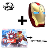 Iron Man Mouse Wireless Mouse Gaming Mouse Gamer Computer Mice Button Silent Click 800/1200/1600/2400DPI Adjustable computer