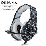 ONIKUMA K1 casque Gaming Headset PC Gamer Stereo Earphones Headphones with Microphone for PS4 New Xbox One Gamepad Laptop Tablet