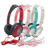 Headphones with Mic Earphones 3.5mm AUX Foldable Portable Gaming Headset For Phones MP4 Computer PC Music fone de ouvido