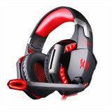 Kotion EACH G2000 Computer Stereo Gaming Headphones Best casque Deep Bass Game Earphone Headset with Mic LED Light for PC Gamer